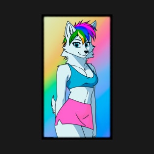 Custom Pride Furry Graphic Design // T-Shirts, Hoodies, Stickers And More!! T-Shirt