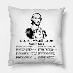 George Washington World Tour Pillow