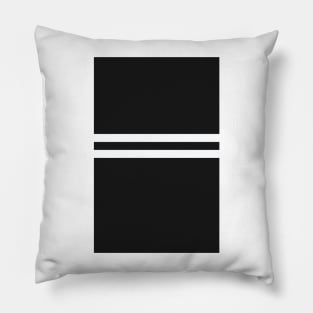 Newcastle Black & White Bars Pillow