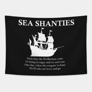 Sea Tapestry - Sea shanties ship design by Audrey's