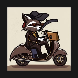 A steampunk fox fursona with boots T-Shirt