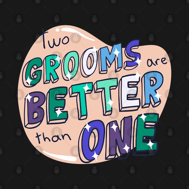 Tow Grooms Are Better Than One by gdimido