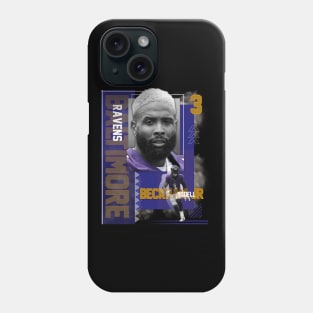 Baltimore Ravens Odell Beckham Jr 3 Phone Case