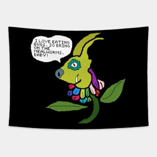 Bug lover flower time Tapestry