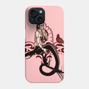 Wonderful dark mermaid Phone Case