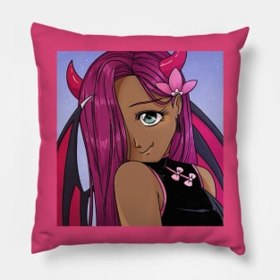 Devil girl Pillow