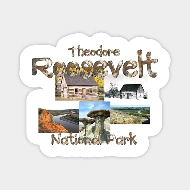 Theodore Roosevelt National Park Magnet by teepossible