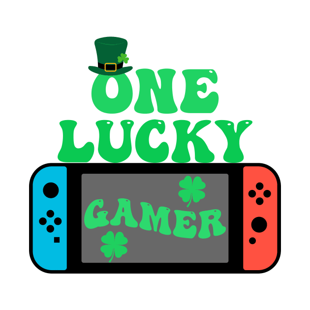 One Lucky Gamer St Patrick's Day by Justin green