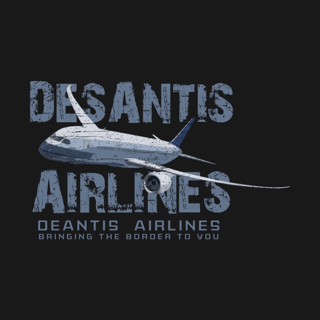 desantis airlines by Collage Collective Berlin