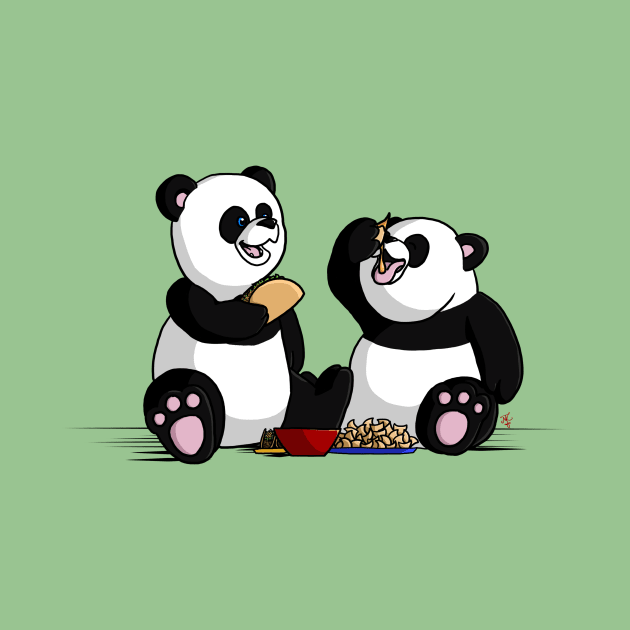 Taco Pandas by mikaelak