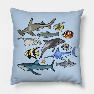 Sea Life Pillow