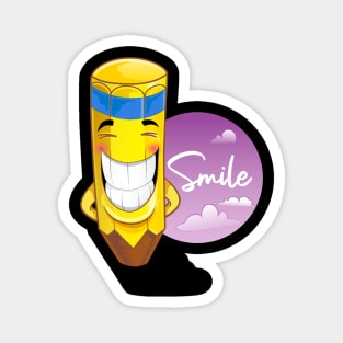 Smile a while Magnet