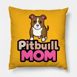 Pitbull Mom Pillow