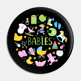 babies doodles Pin