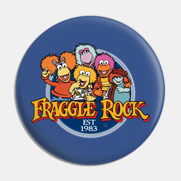 Fraggle Rock Pin by Turnbill Truth Designs