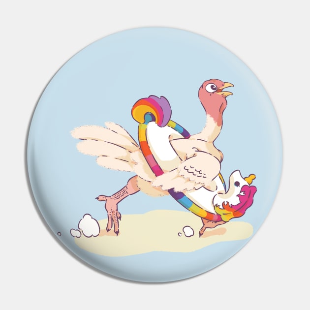 Summertime Frito Pin by Frito the Turkey