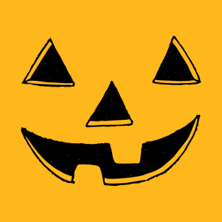 Basic Jack O Lantern Pumpkin Halloween Decor T-Shirt