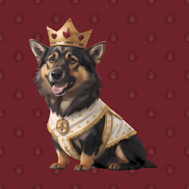 Puppy King's Majesty by VerdantCreature