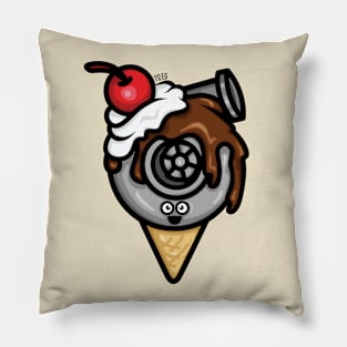 Cutest Turbo - Chocolate Ice Cream Pillow