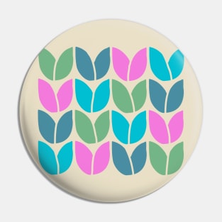 Tulip Knit (Blue Pink Green) Pin