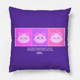 Meowgical Girl! Pillow