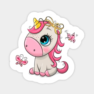 Cute Unicorn Magnet