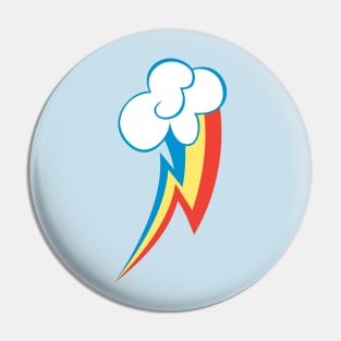 Rainbow Dash Cutie Mark My Little Pony Pin