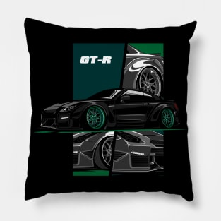 Nissan GTR 35 Black Mix max Pillow