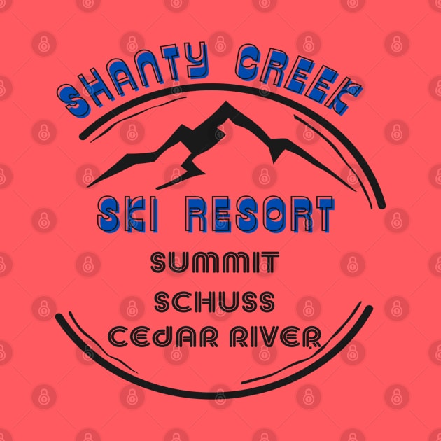 Shanty Creek Resort Michigan USA. Gift Ideas For The Ski Enthusiast. by Papilio Art