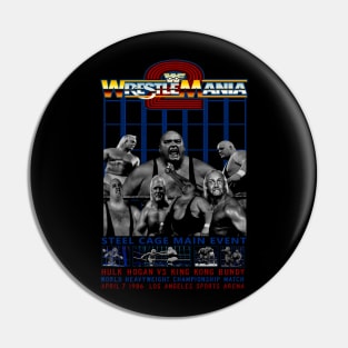 Wrestlemania 2 - Hogan Vs Bundy Pin