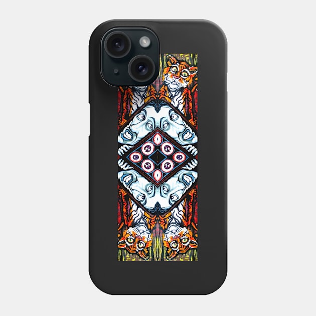 Shere Khan's Cub PATTERN Phone Case by Jacob Wayne Bryner 