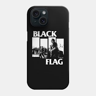 BLACK FLAG MERCH VTG Phone Case