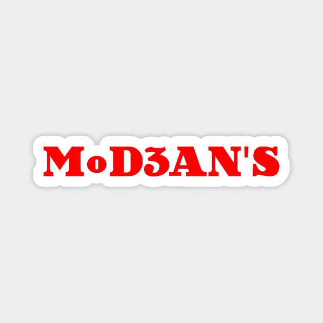 Modean's Roadhouse Magnet by idjie