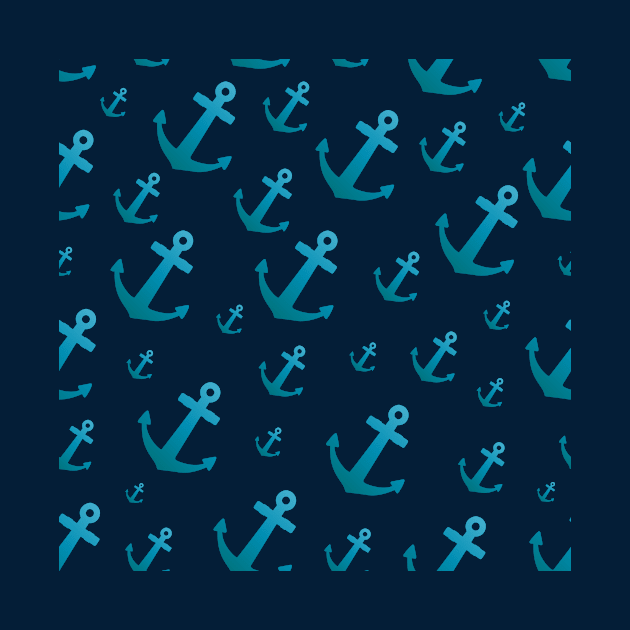 anchor maritim nautical seamless pattern by star trek fanart and more