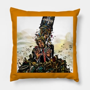 Dump tRump - Landfill - Back Pillow