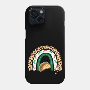 Cinco De Mayo Leopard Rainbow Phone Case