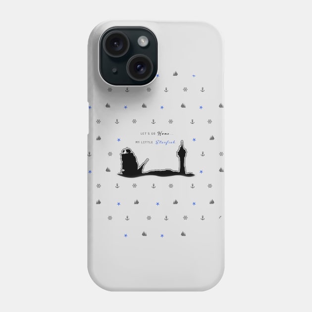 KNIGHT ROOK "Starfish" Phone Case by EnchantedSwans