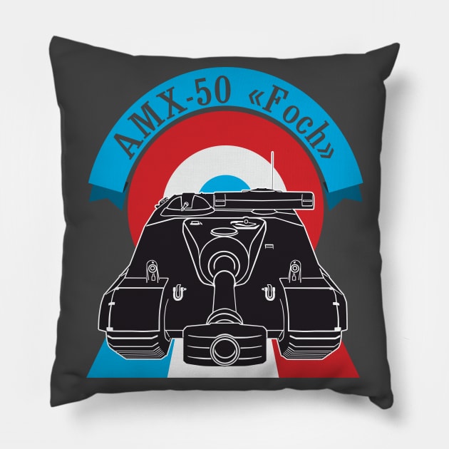 AMX-50 Foch Pillow by FAawRay