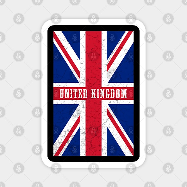 United Kingdom Flag Magnet by Mila46