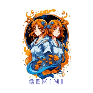 Zodiac sign Gemini T-shirt T-Shirt