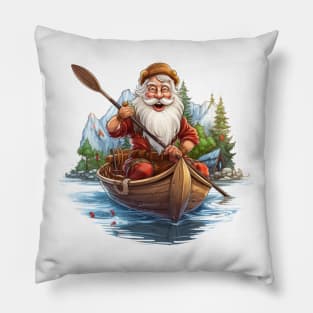 Funny Santa Claus #2 Pillow