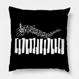 Piano Music Pillow