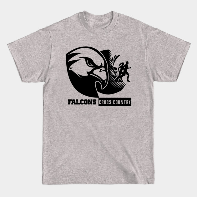 Discover Falcons Cross Country Sport - White - T-Shirt