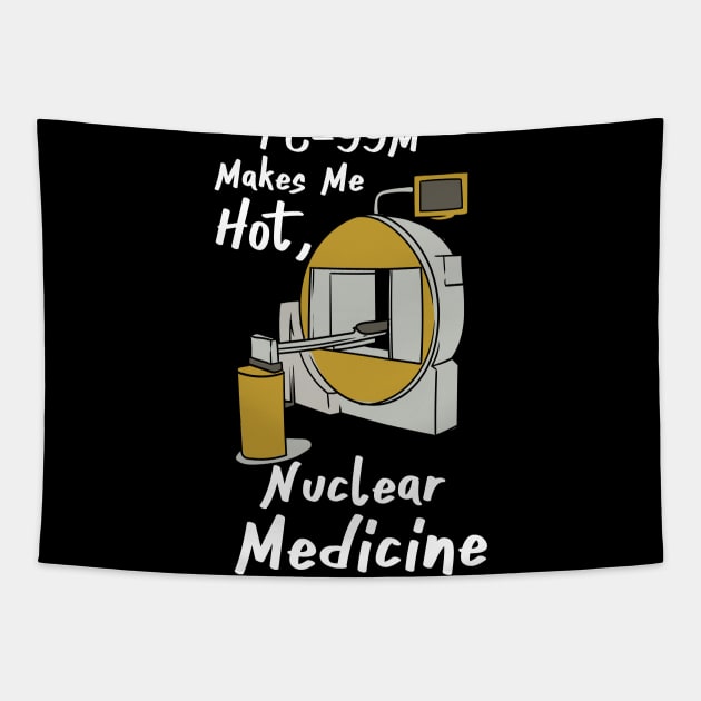 Nuclear Medicine, Magnetic Resonance Imaging Tapestry by maxdax