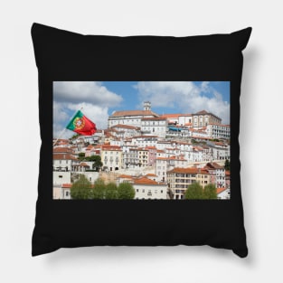 Old town, Coimbra, Portugal, city Pillow