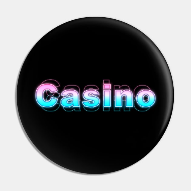 Casino Pin by Sanzida Design