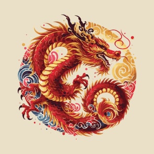 Chinese Lunar New Year Dragon T-Shirt