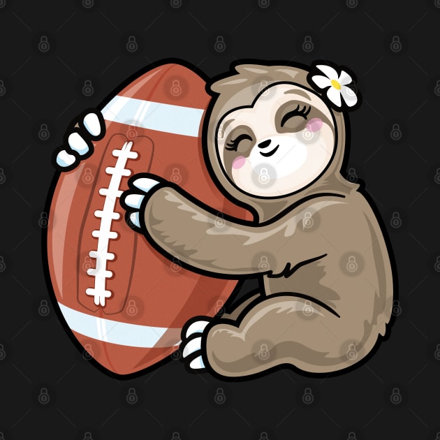 Sloth Girls Football by PnJ