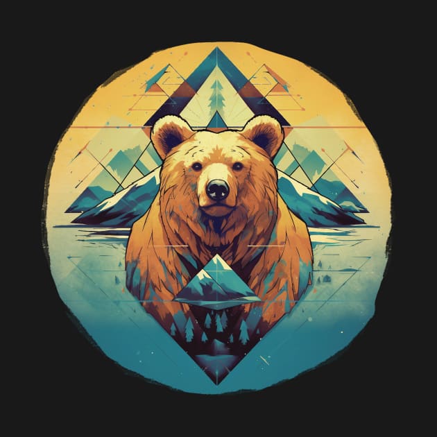 Mystic bear by GreenMary Design