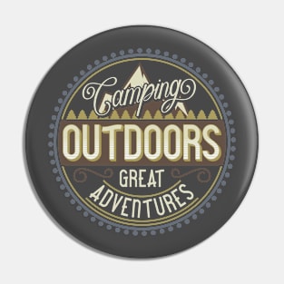 Camping Lifestyle Pin